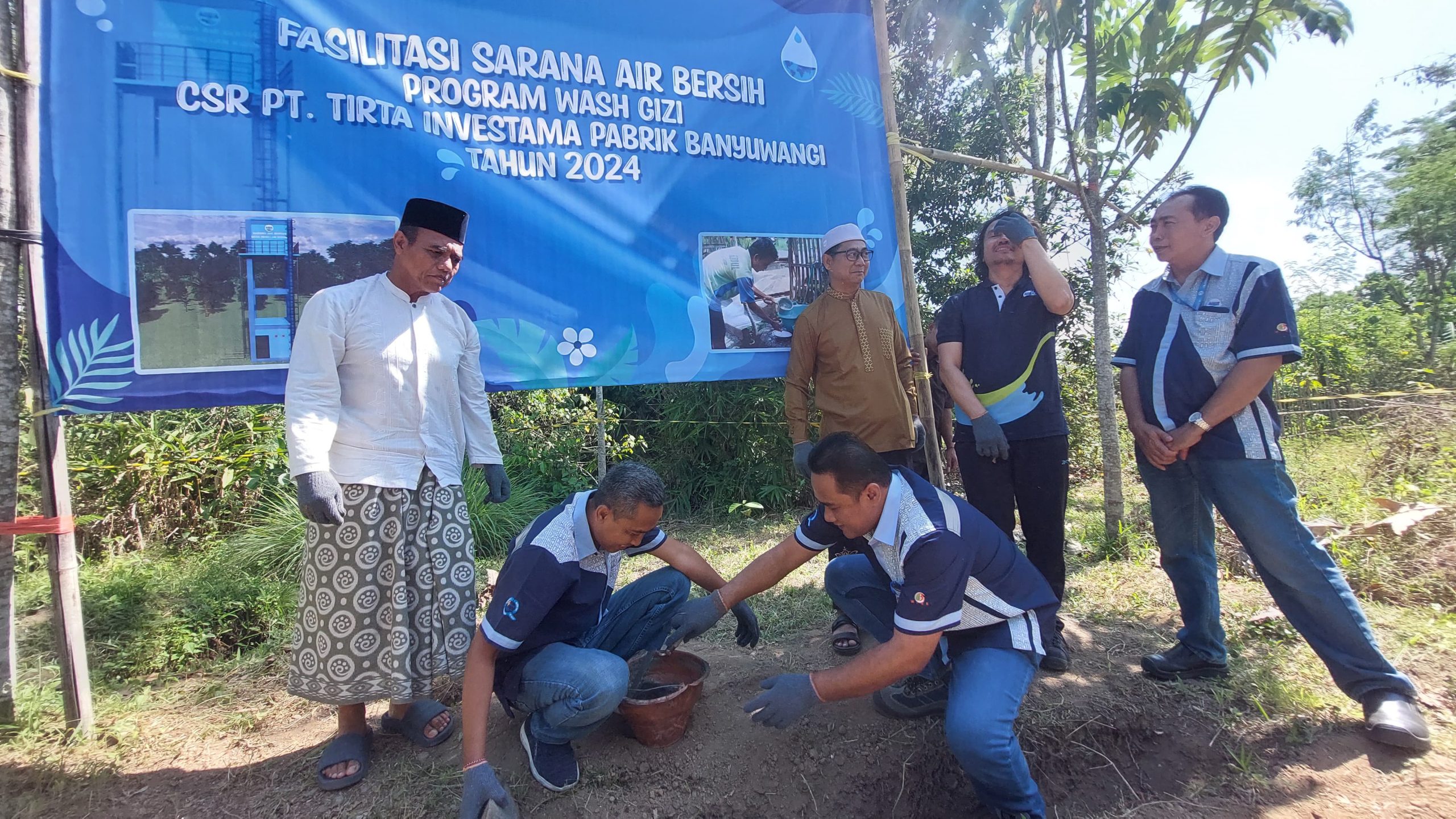 Melalui Program WASH Gizi, AQUA Membantu Sarana Air Bersih untuk Ratusan Warga di Banyuwangi