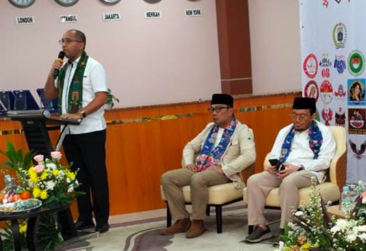 Heikal Safar Dipilih jadi Pembina Garnisun 08, Siap Menangkan Paslon Ridwan Kamil-Suswono