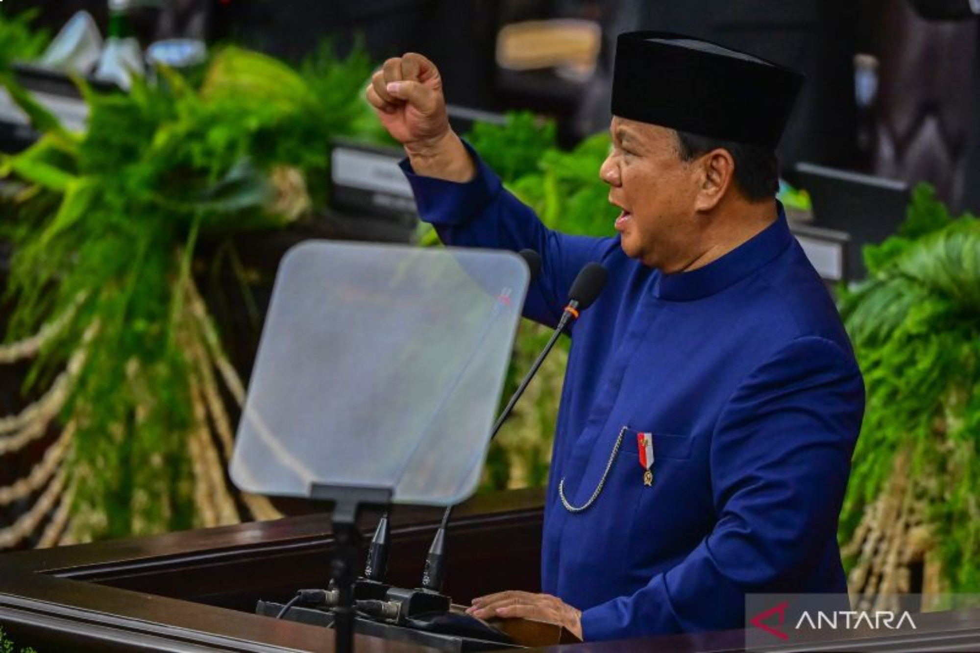 Pidato Perdana Jadi Presiden, Prabowo Minta Indonesia Tidak Mudah Bangga Jadi Negara G20