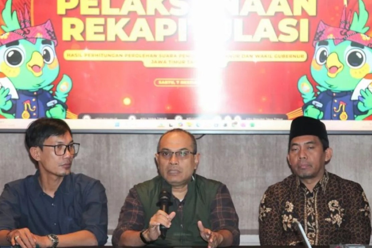 KPU Jatim Tetapkan Kepala Daerah Terpilih Pilkada 2024 pada Januari 2025