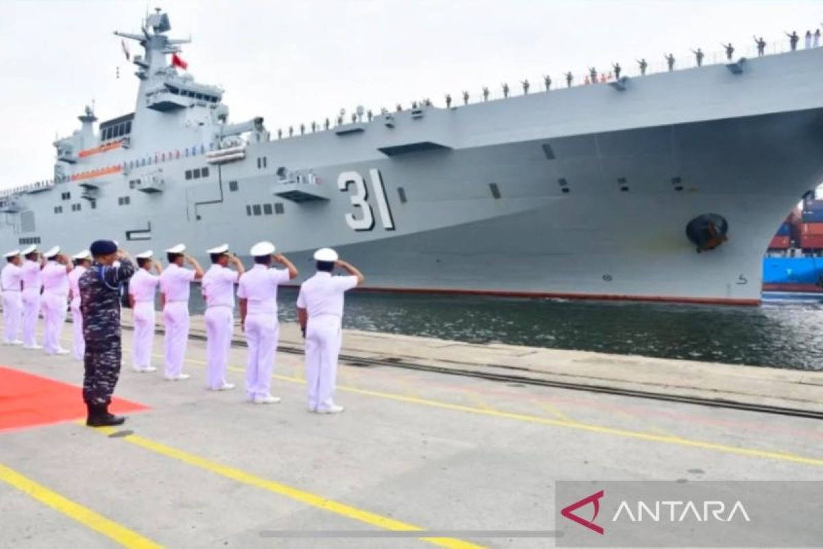 Lihat, Tiga Kapal Perang China Bersandar di Pelabuhan Tanjung Priok